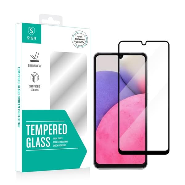 SiGN 2.5D skærmbeskytter i hærdet glas til Samsung Galaxy A33 5G
