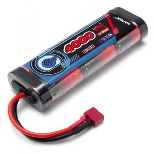 NiMH batteri 7,2V 4000mAh T-stik