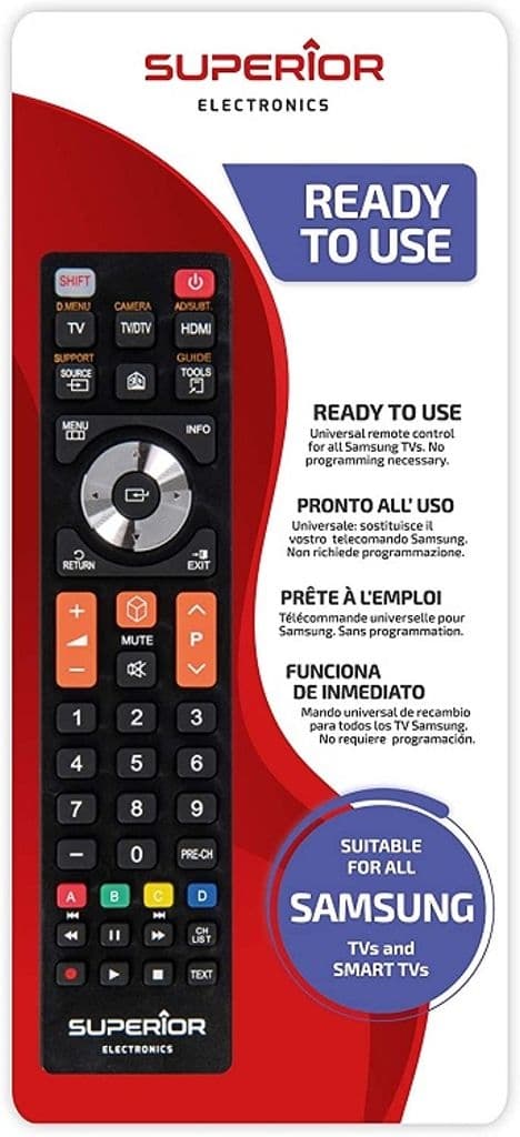 Universal fjernkontroll Samsung Sort