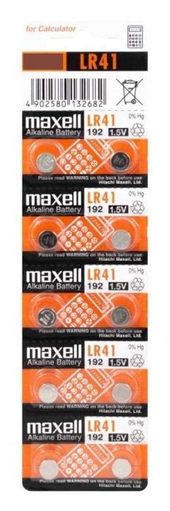 384 / 392 / LR41 / AG3 10-pak Maxell