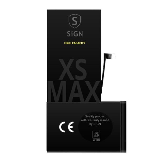 iPhone XS Max Batteri med høj kapacitet - 3750mAh