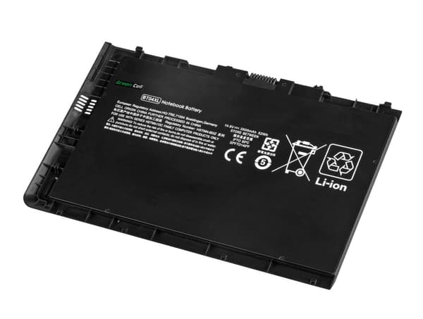 Grønt celle batteri til HP EliteBook Folio 9470m, 9480m osv. 3500mAh, 14,4V