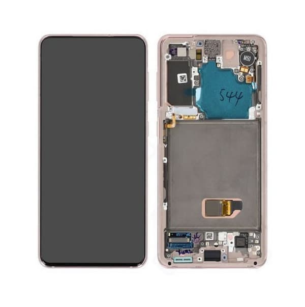 Samsung Galaxy S21 5G LCD-näyttö ilman etukameraa - violetti