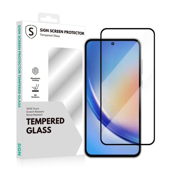 SiGN Skærmbeskytter i hærdet glas til Samsung Galaxy A35