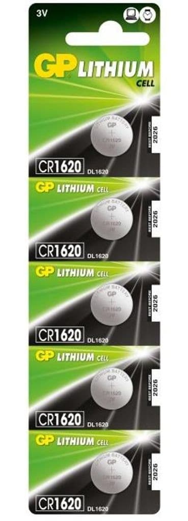 CR1620 5-pak GP