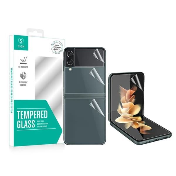 SiGN Ultra-ohut TPU-näytönsuoja Samsung Galaxy Z Flip 5:lle