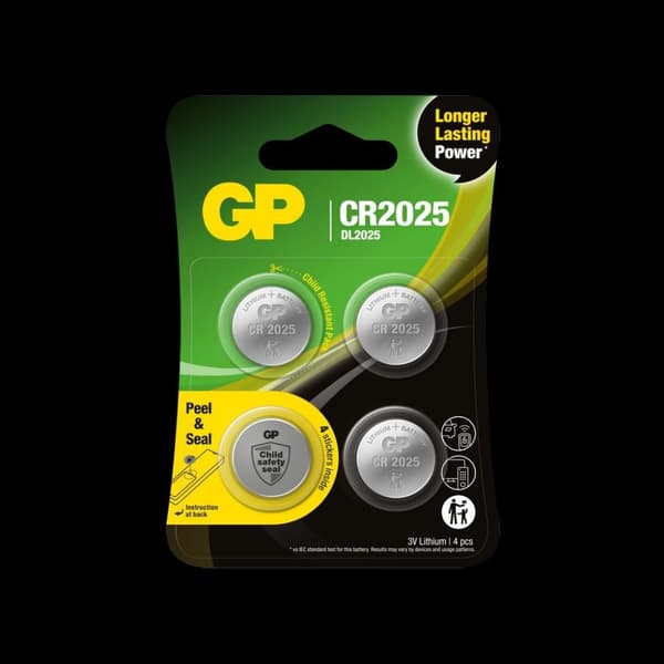 CR2025 4-pak GP