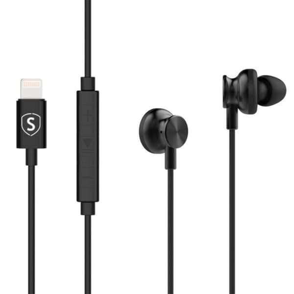 SiGN In-ear Lightning-kuulokkeet iPhonelle - musta