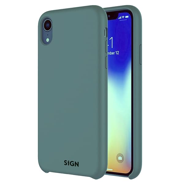 SiGN Liquid Silikonetui til iPhone X & XS - Mint