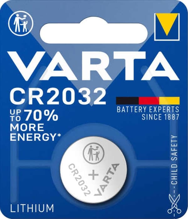 VARTA Lithium Coin knapcelle batteri CR2032