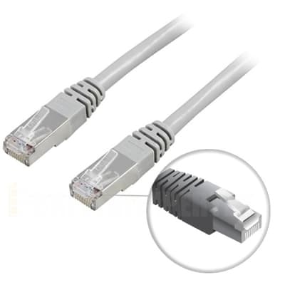 Netværkskabel UTP Cat6 patchkabel 5m, grå