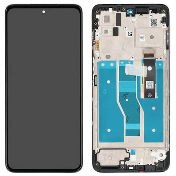 Motorola Moto G82 5G LCD-skjerm - Grå
