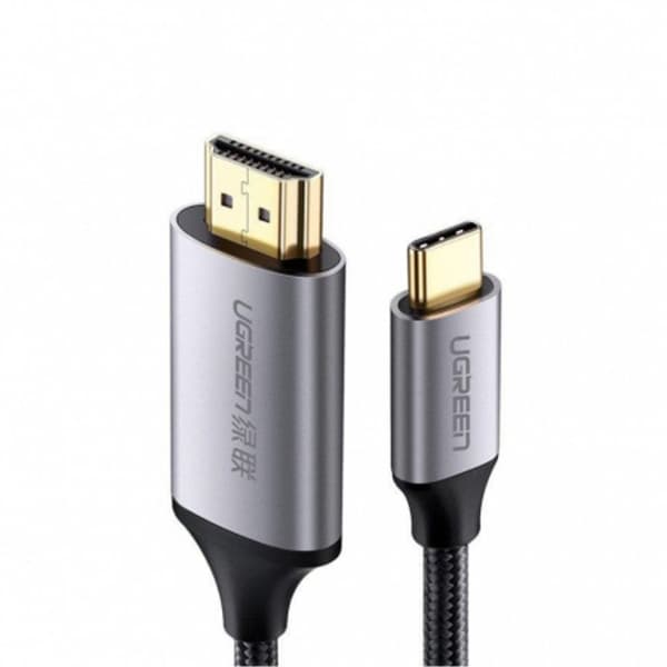 UGREEN USB-C til HDMI, 1,5m - Grå-svart