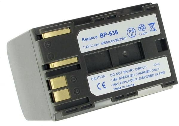 Batteri til BP-535 erstatningsbatteri