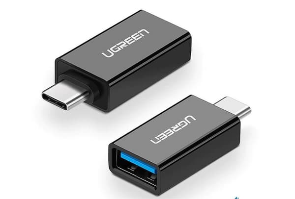 Ugreen USB-C til USB-A 3.0 Adapter - Sort