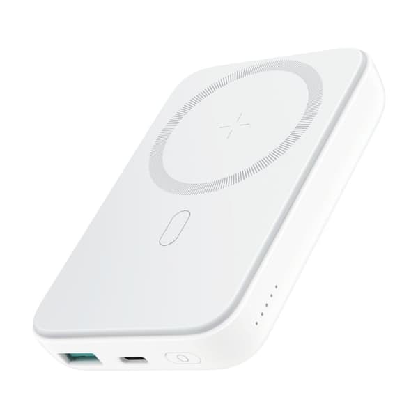 SiGN Magnetic Wireless Mini Powerbank 10000mAh, USB-C, USB-A, Vit