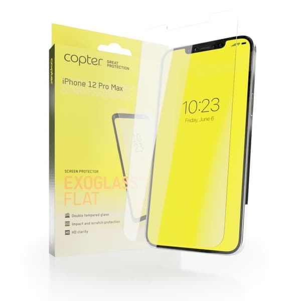 Copter Exoglass skærmbeskytter til iPhone 12 Pro Max 6,7"
