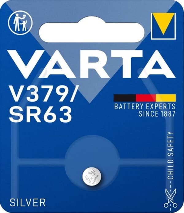 VARTA Silver Coin knapcelle batteri V379 / SR63