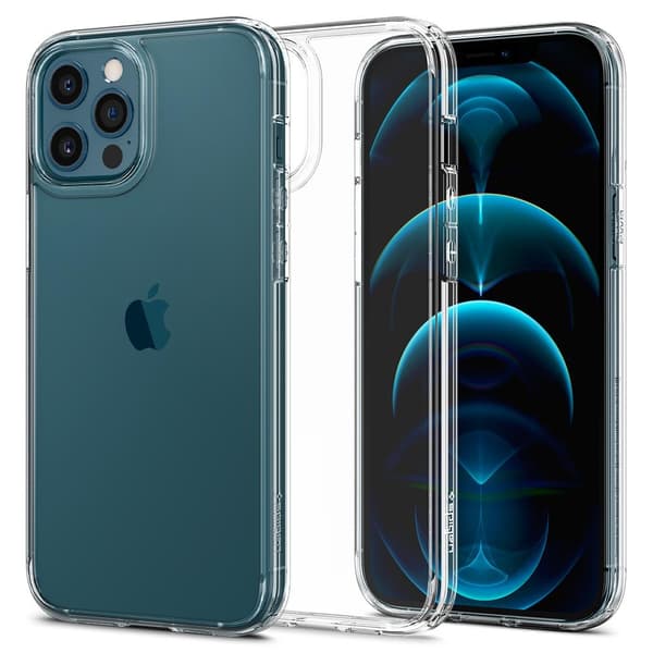 Spigen Ultra Hybrid Deksel til iPhone 12 Pro Max - Gjennomsiktig