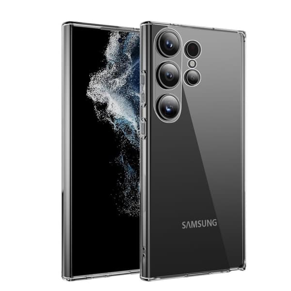SiGN Ultra Slim Deksel til Samsung Galaxy S24 Ultra - Gjennomsiktig