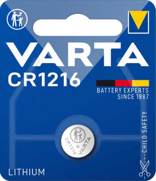 VARTA Lithium Coin knapcelle batteri CR1216
