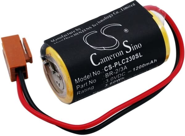 Batteri til Panasonic BR2/3A mm