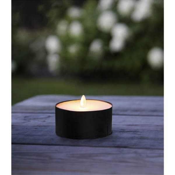 LED LYS LYSELYS / 18 LED / BATTERI / TIMER Sort