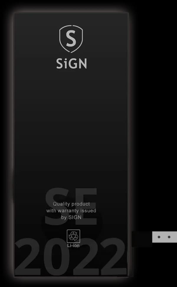 iPhone SE 2022 batteri