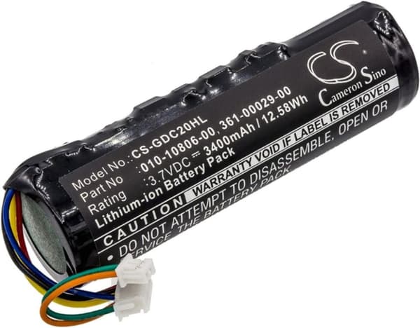 Batteri til Garmin Astro System DC20 etc