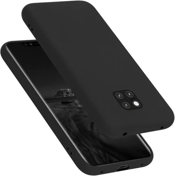 SiGN Liquid Silicone Cover til Huawei Mate 20 - Sort