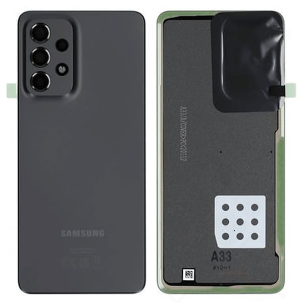 Samsung Galaxy A33 Bakdeksel - Svart