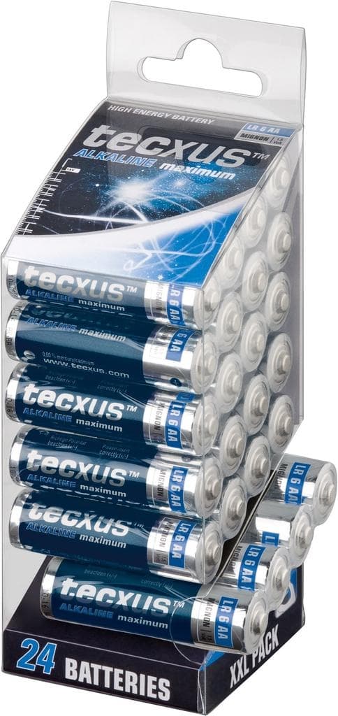 AA batteri, 24-pak