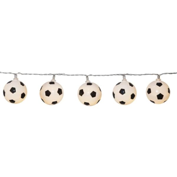 LED lyssløjfe Fodbold / 10 LED / 1,35 M / indendørs brug / IP20