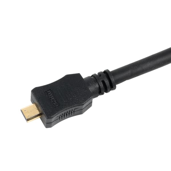 Sign HDMI til Micro-HDMI-kabel 4K, 5m - Svart
