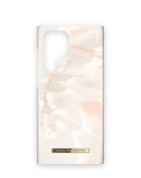 iDeal Fashion Samsung Galaxy S22 Ultra Cover - Rose Pearl Marble