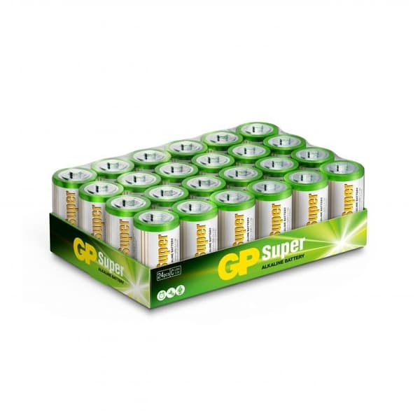 14A-S24/ LR14 C batteri - 24 stk