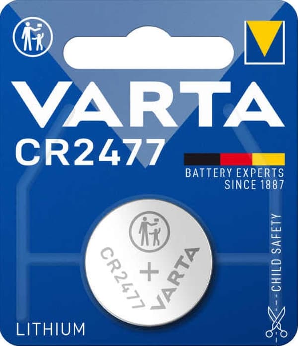 VARTA Lithium Coin knapcelle batteri CR2477
