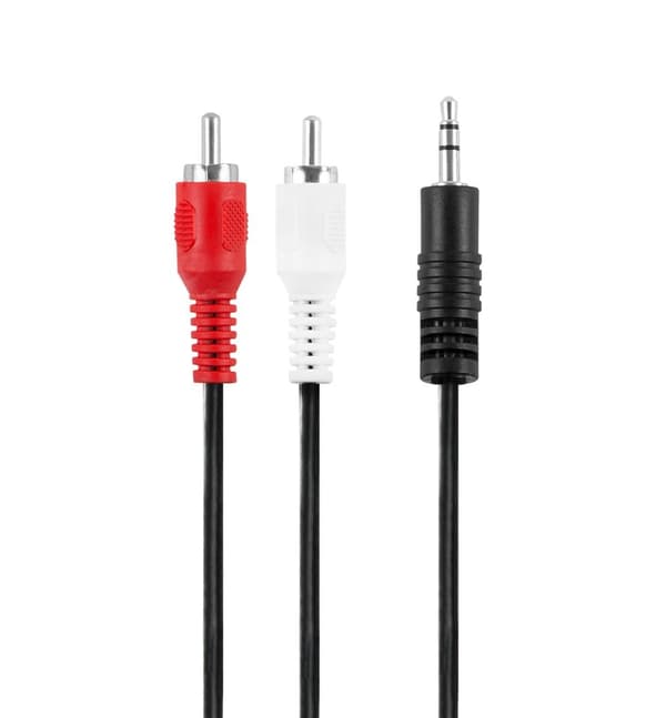 Champion 3,5 mm - 2 RCA han-han 5,0 m