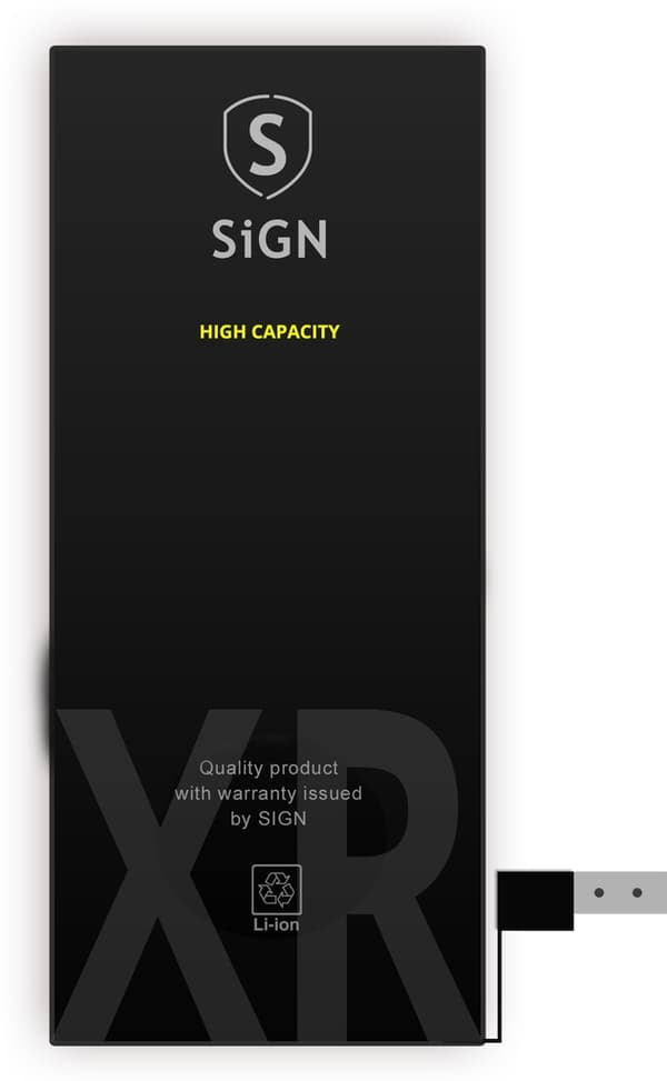 iPhone XR Batteri med hög kapacitet - 3610mAh