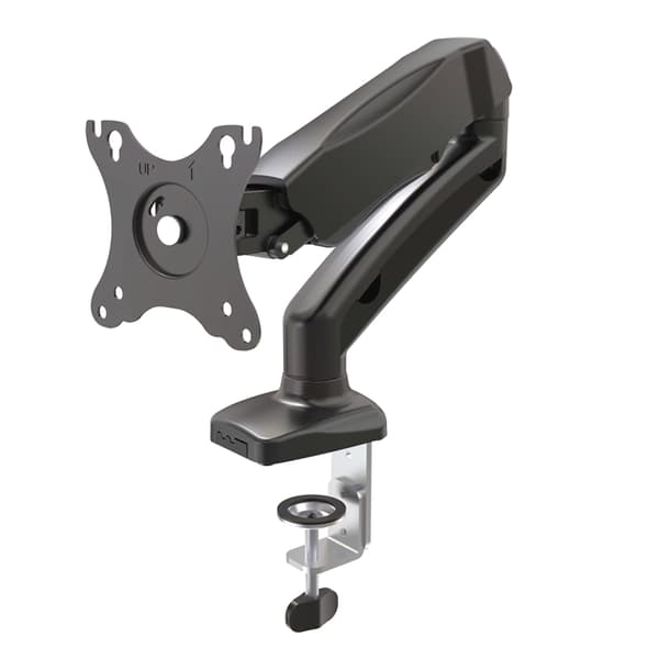 Videomonitorfeste VESA, 13-27", gassdrevet, treakset - Sort Sort
