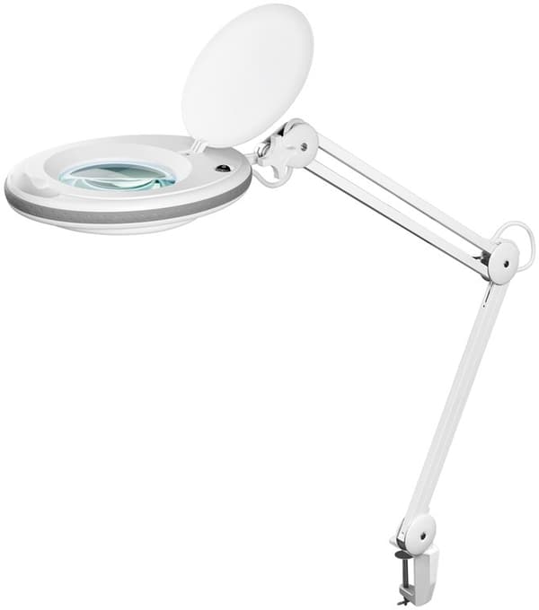 Goobay LED Förstoringslampa med Clip, 8W