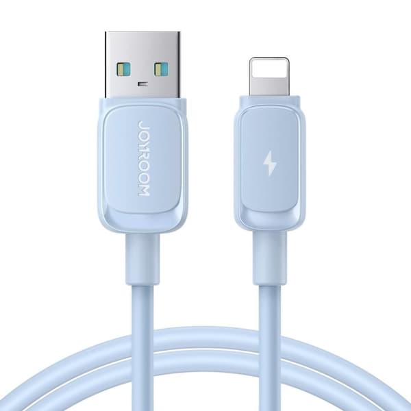 Joyroom USB-A-Lightning-kaapeli, 3A, 1,2 m - sininen
