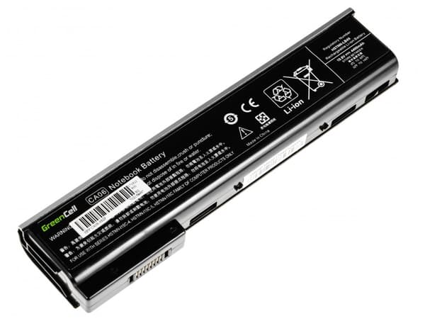 Vihreä kennoakku HP ProBook 640/645/650/655 G1:lle, 4400 mAh, 11,1 V