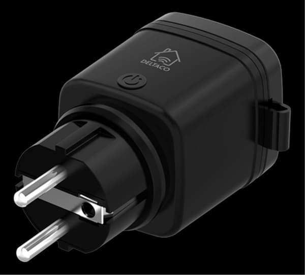 Deltaco Smart Home Strömbrytare för utomhusbruk 2,4 GHz, 13A, 220-240V