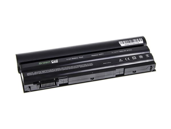 Batteri til Dell Latitude E5520 E6420 E6520 osv., 11,1V 7800mAh