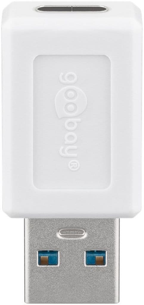 Goobay USB 3.0 SuperSpeed ​​​​USB-C Adapter - Hvid