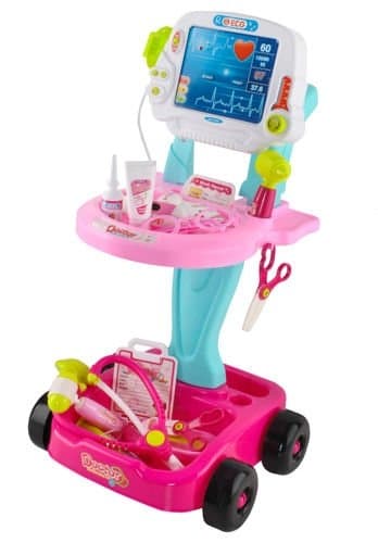 Little Doctor Set - Rosa Barnvagn
