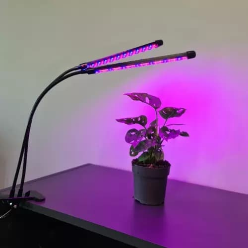 Lampe 20 LED 2stk for plantevekst Gardlov 19241