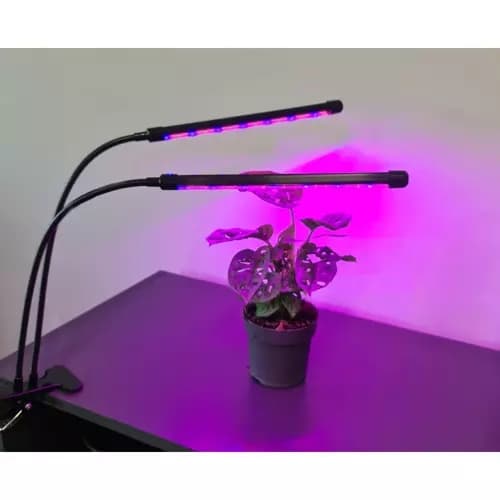 Lampe 20 LED 2stk for plantevekst Gardlov 19241
