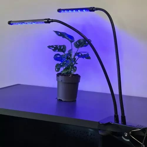 Lampe 20 LED 2stk for plantevekst Gardlov 19241